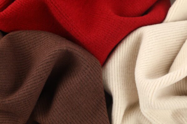 32s 95.2/4.8 Rayon/Poly Spandex 2×2 Rib Brushed Back - 260GSM - Image 7