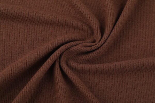 32s 95.2/4.8 Rayon/Poly Spandex 2×2 Rib Brushed Back - 260GSM